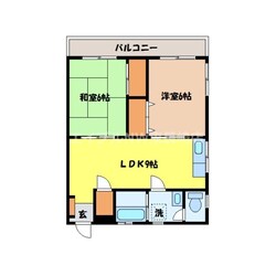 長崎駅 徒歩36分 4階の物件間取画像
